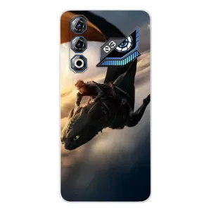 Чехол дракон Беззубик для ZTE Nubia Neo 3 GT (Полет Беззубика)