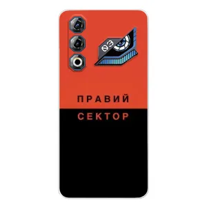 Чехлы УПА (Красно-Чёрный) на ZTE Nubia Neo 3 GT (Правый Серктор)