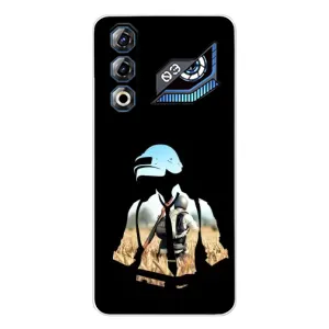 Силиконовый чехол с картинкой "Герой Pubg" на ZTE Nubia Neo 3 GT (Пубг мен)