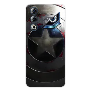 Чехол с Щитом Капитана Америки на ZTE Nubia Neo 3 GT (Ретро Щит Капитана)