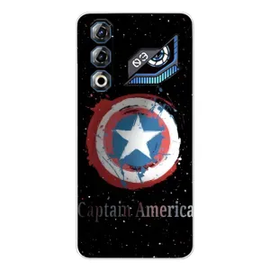 Чехол с Щитом Капитана Америки на ZTE Nubia Neo 3 GT (Щит Капитана)