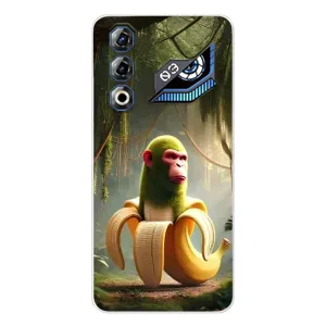 Чехол с мемами тралалело тралала для ZTE Nubia Neo 3 GT (Шимпанзини бананини)