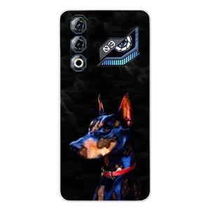 Бампер для ZTE Nubia Neo 3 GT с картинкой "Песики" (Собака Мопс)
