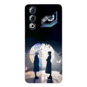 Чехлы с принтом Уэнсдей на ZTE Nubia Neo 3 GT (Уэнсдей и Энди)