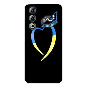Силиконовый Чехол на ZTE Nubia Neo 3 GT (Я-Украина) (Украинское сердце)