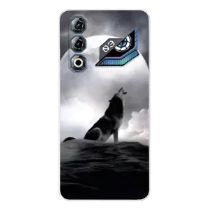 Чехол с Волком на ZTE Nubia Neo 3 GT (Волк и луна)