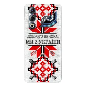 Силиконовый Чехол на ZTE Nubia Neo 3 GT (Вышиванка Доброго вечера)