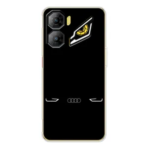 Силіконовий бампер з картинкою машини на ZTE Nubia Neo 3 (Сілует Audi)