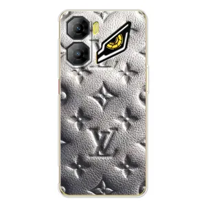 Текстурный Чехол Louis Vuitton для ЗТЕ Нюбия Нео 3 (Бежевый ЛВ)