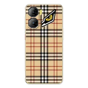 Чехол с Брендами одежды на ЗТЕ Нюбия Нео 3 (Burberry стиль)