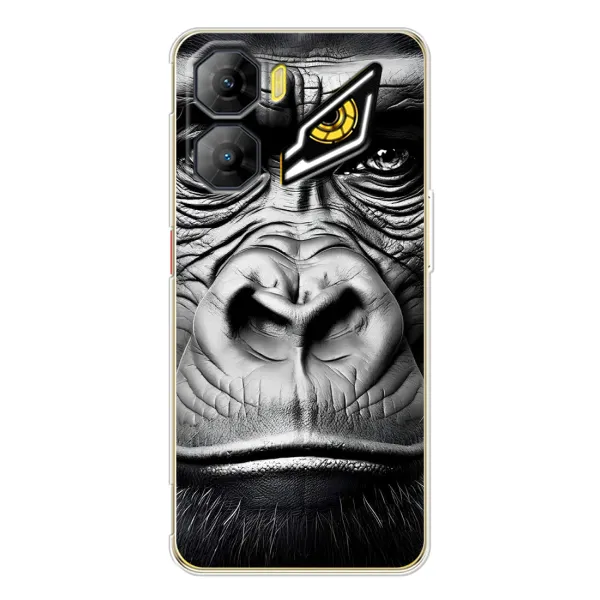 Чехол с рисунком «Черная обезьяна» для ZTE Nubia Neo 3 Чехол с рисунком «Черная обезьяна» для ZTE Nubia Neo 3