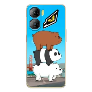 Чехлы с Пандами на ZTE Nubia Neo 3 (Друзья)
