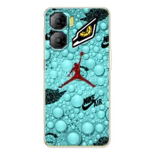 Силиконовый Чехол Nike Air Jordan на ЗТЕ Нюбия Нео 3 (Джордан Найк)