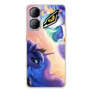 Чехол Unicorn на ZTE Nubia Neo 3 (Единорожки на тучках)