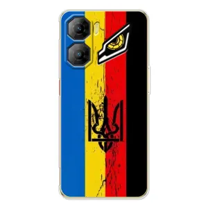 Чехлы УПА (Красно-Чёрный) на ZTE Nubia Neo 3 (Флаг УПА)