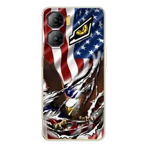 Чехол Флаг USA для ZTE Nubia Neo 3 (Флаг USA)