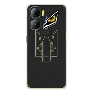 Чехол с картинкой (Патриотический ГЕРБ) на ZTE Nubia Neo 3 (Герб - Молотова)