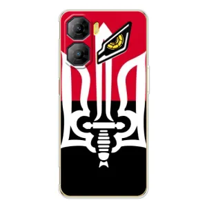 Чехлы УПА (Красно-Чёрный) на ZTE Nubia Neo 3 (Герб Украины)