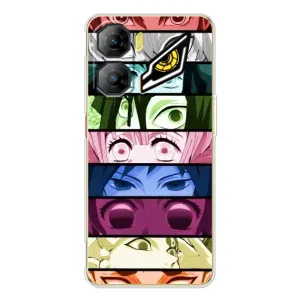 Силиконовые чехлы с глазами Anime для ЗТЕ Нюбия Нео 3 (Глаза Хашира)