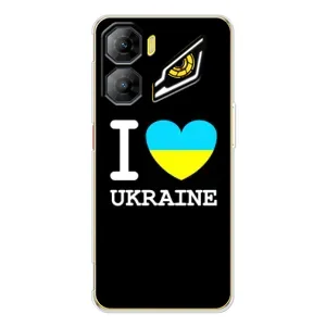 Чехол с Украинской символикой на ЗТЕ Нюбия Нео 3 (I Love Ukraine)