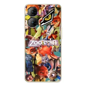 Силіконовий чохол з принтом Зоотрополіс для ZTE Nubia Neo 3 (Колаж героїв)