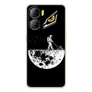 Силиконовый Чехол с принтом "Космонавты" на ZTE Nubia Neo 3 (Космонавт)