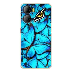 Силиконовый бампер с картинкой животных для ZTE Nubia Neo 3 (Крылья бабочек)