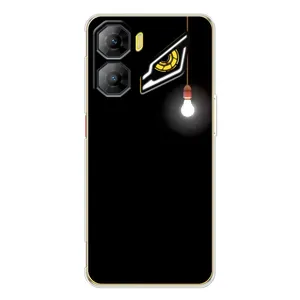 Чехол с картинками на черном фоне для ZTE Nubia Neo 3 (Лампочка)