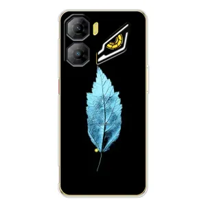 Чехол с картинками на черном фоне для ZTE Nubia Neo 3 (Листочек)
