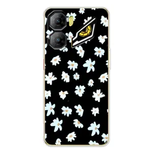 Чехол с ромашками на ZTE Nubia Neo 3 (Маленькие ромашки)
