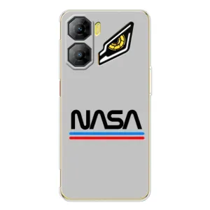 Силиконовый бампер с принтом "Наса" на ZTE Nubia Neo 3 (Наса)