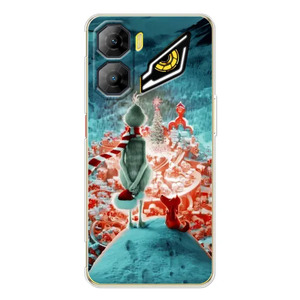 Чехол с рисунком «Новогодний Гринч» для ZTE Nubia Neo 3 Чехол с рисунком «Новогодний Гринч» для ZTE Nubia Neo 3