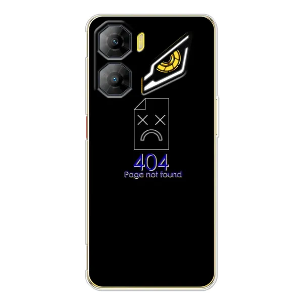 Чехол с рисунком «Ошибка 404» для ZTE Nubia Neo 3 Чехол с рисунком «Ошибка 404» для ZTE Nubia Neo 3