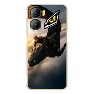 Чехол дракон Беззубик для ZTE Nubia Neo 3 (Полет Беззубика)