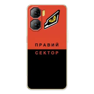 Чехлы УПА (Красно-Чёрный) на ZTE Nubia Neo 3 (Правый Серктор)