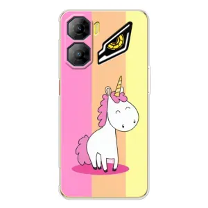 Чехол Unicorn на ZTE Nubia Neo 3 (Радужный Единорог)