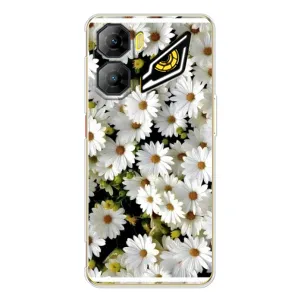 Чехол с ромашками на ZTE Nubia Neo 3 (Рамка в ромашках)