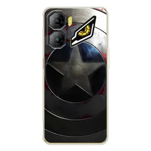 Чохол с Щітом Капітана Америки на ZTE Nubia Neo 3 (Ретро Щит Капітана)