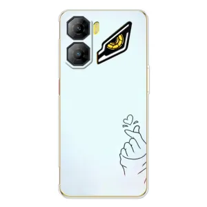 Чехлы (Знак сердечка) на ZTE Nubia Neo 3 (Сердце на голубом)