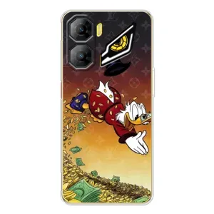 Силиконовый чехол для ZTE Nubia Neo 3 (Скрудж Луи Виттон)