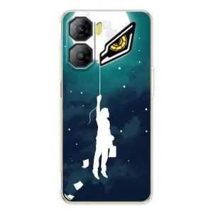 Чехол (ТПУ) с планетами на ZTE Nubia Neo 3 (To The moon)