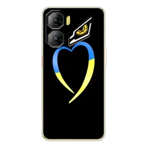 Силиконовый Чехол на ZTE Nubia Neo 3 (Я-Украина) (Украинское сердце)