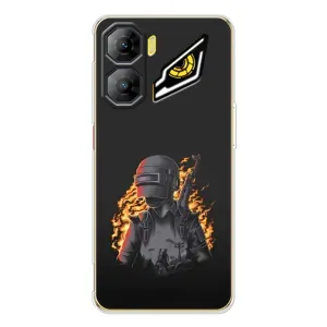 Чохол з картинкою "Герой Pubg" на ZTE Nubia Neo 3 (В полум'ї)