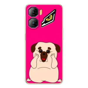 Чехол (ТПУ) Милые собачки для ZTE Nubia Neo 3 (Веселый Мопсик)