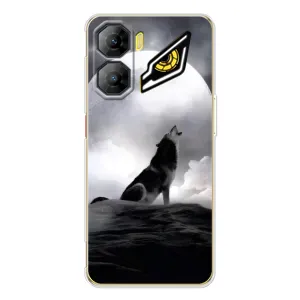 Чехол с Волком на ZTE Nubia Neo 3 (Волк и луна)