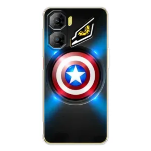 Чохол с Щітом Капітана Америки на ZTE Nubia Neo 3 (Яскраий Щит Капітана)