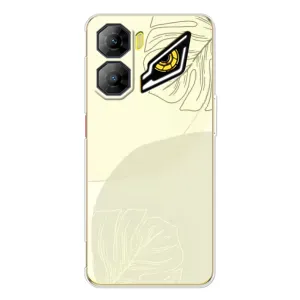 Чехол цветочный дизайн для ZTE Nubia Neo 3 (Зелёный фон)