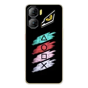 Чехол КИБЕРСПОРТ для ZTE Nubia Neo 3 (Значки Sony)