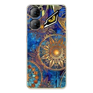 Чохли з сенсом на ZTE Nubia Neo 3 (Золоті узори)