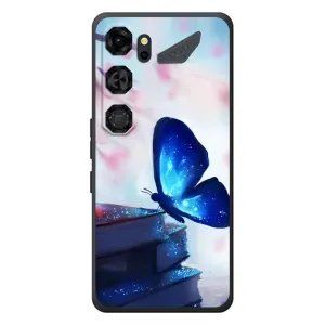 Силиконовый бампер с картинкой животных для ZTE Nubia Neo 5 GT 5G (Бабочка синяя)